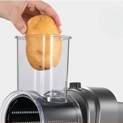 coupe legume electrique système sécuritaire pour changement lame