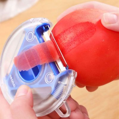 eplucheur pomme lame dentelée pour peaux très minces