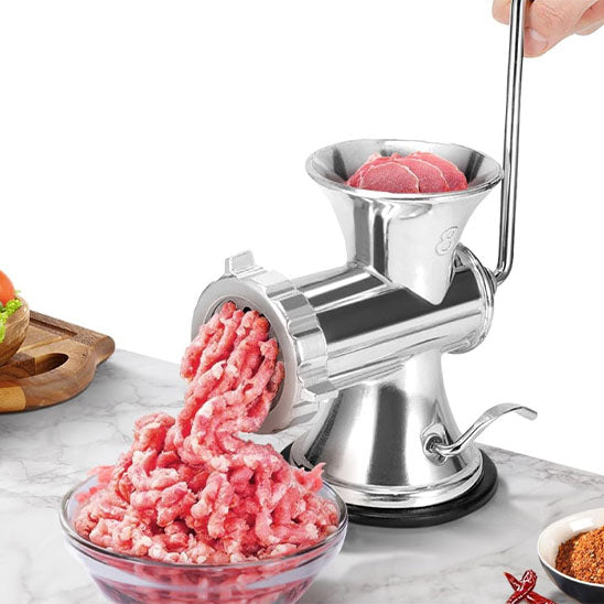 hachoir manuel à viande ventouse puissante pour stabilité