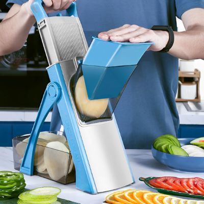 mandoline cuisine bouton réglage pour épaisseur tranches