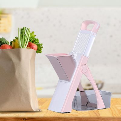 mandoline cuisine verticale avec lames intégrées