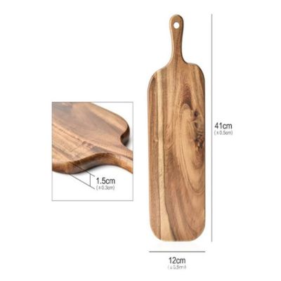 planche a decouper bois étroite