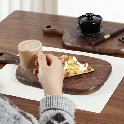 planche bois à découper plateau service élégant