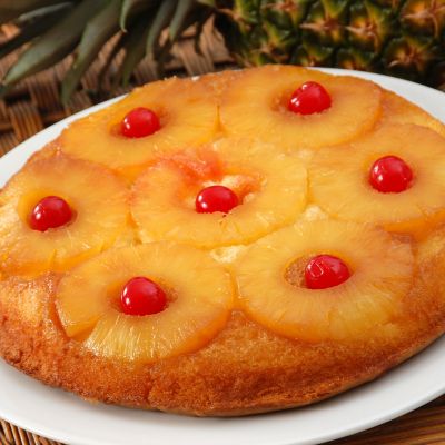 GÂTEAU RENVERSÉ À L'ANANAS