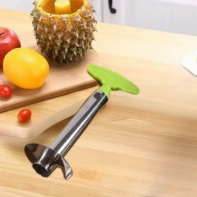 coupe ananas couteau ananas vert