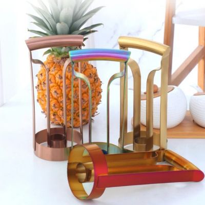 coupe ananas préserve toutes les saveurs et les jus du fruit