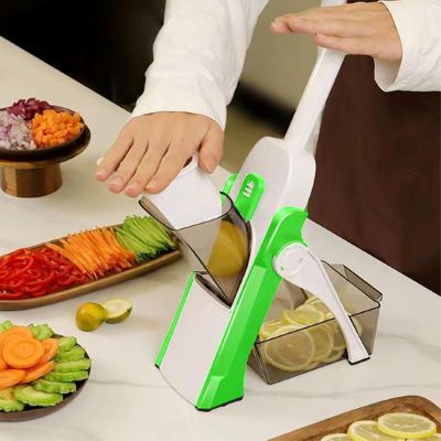 cuisine mandoline lames acier inoxydable pour durabilité maximale