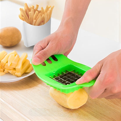 decoupe frite peut aussi faire bâtonnets de concombre ou dés de fromage