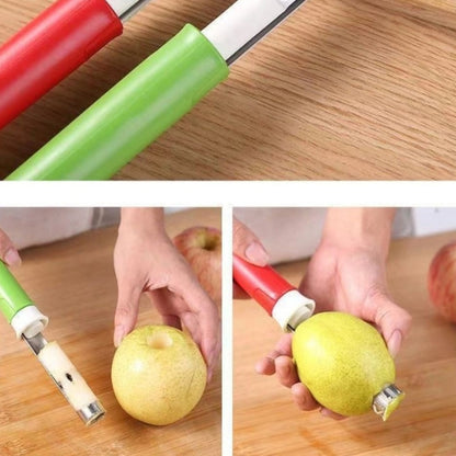 Éplucheur de Fruits 30 secondes et la pomme est prête pour la collation
