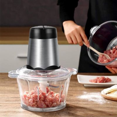 hachoir électrique lames acier inox grade alimentaire