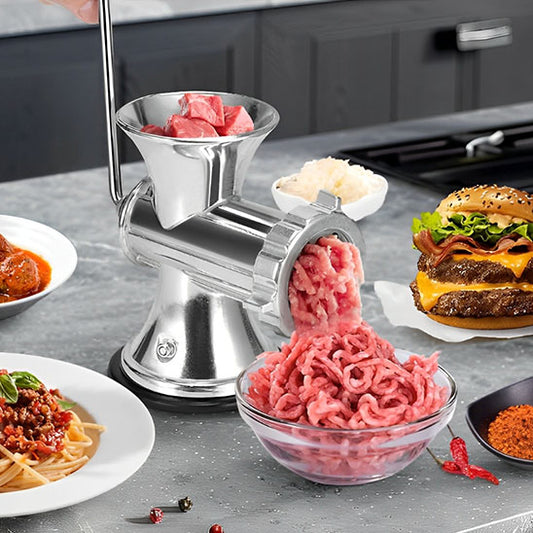 hachoir manuel à viande hachage facile avec manivelle ergoomique