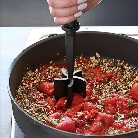 hachoir viande manuel poignée ergonomique