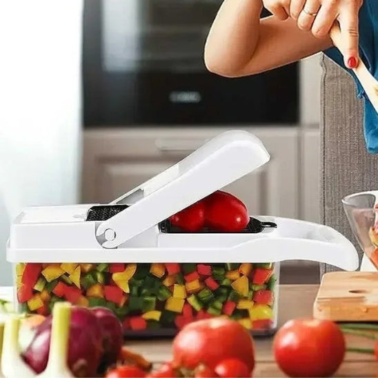 Mandoline Cuisine macédoine de légumes coupés en dés