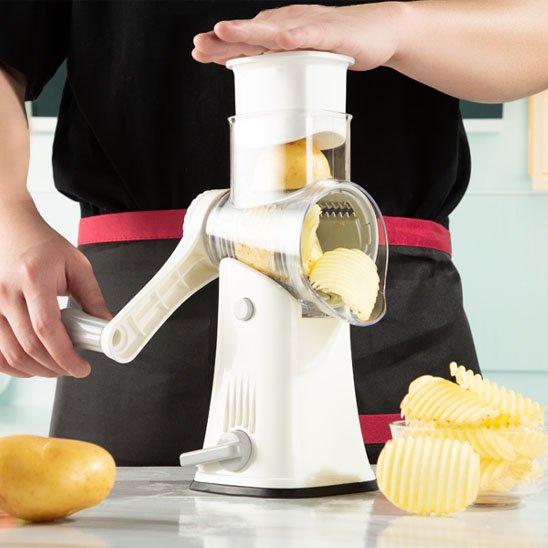 Mandoline Cuisine trancher de grandes quantités de pommes de terre