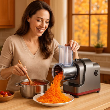 mandoline électrique faire sauce à spaghetti rapidement