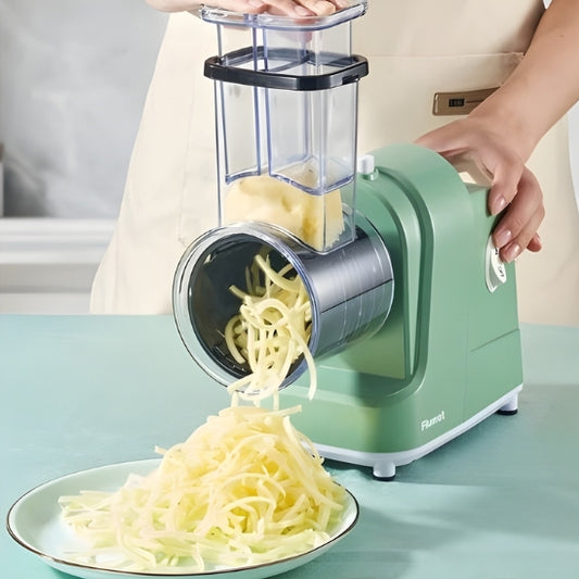 Mandoline Électrique maman qui râpe des pommes de terre rapidement