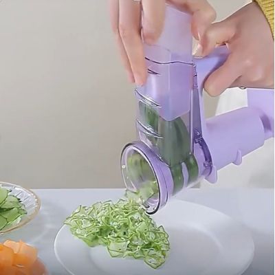 mandoline électrique prise en main sécurisée