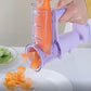 mandoline électrique tranchage rapide et uniforme des légumes