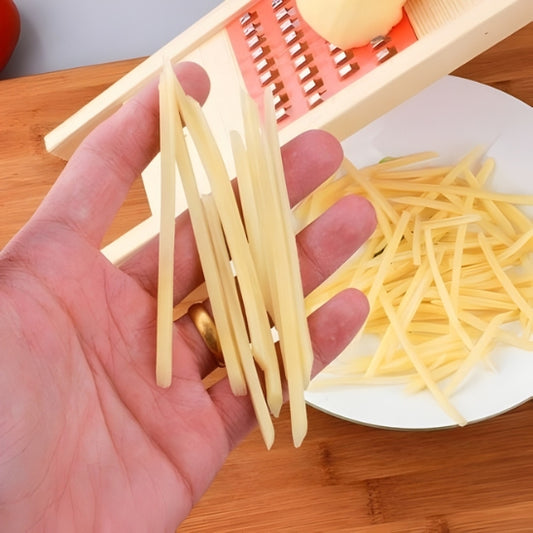 Mandoline en bois écologique et durable