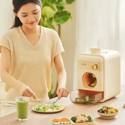 mandoline multifonction électrique nettoyage facile et rapide des accessoires