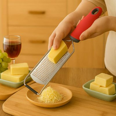 râpe microplane support sur cadre pour utilisation sécurisée